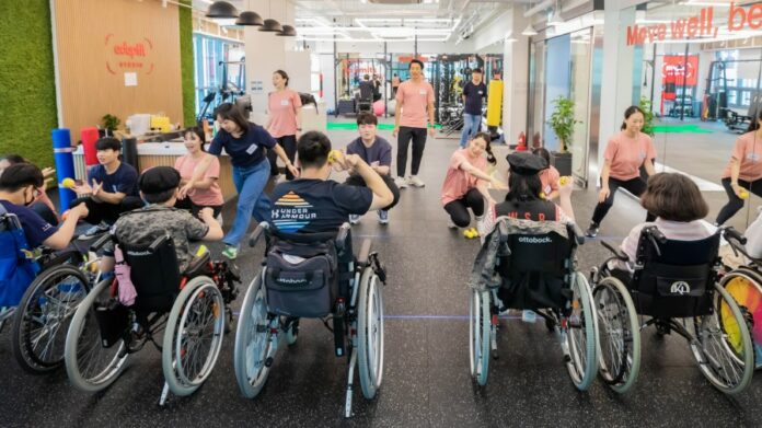 SK행복나눔재단, 장애아동·청소년 위한 ‘휠체어 운동’ 체험 진행